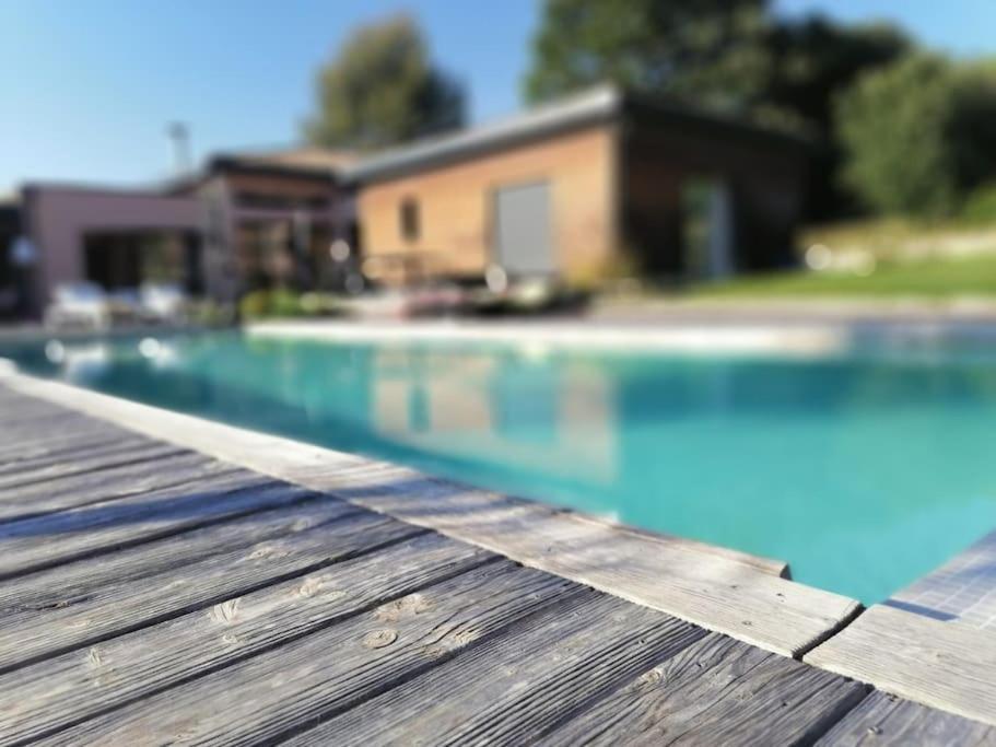 Chalet Bois Cosy Avec Piscine Aix Nature เอ็ก-ซอง-โพรวองซ์ ภายนอก รูปภาพ